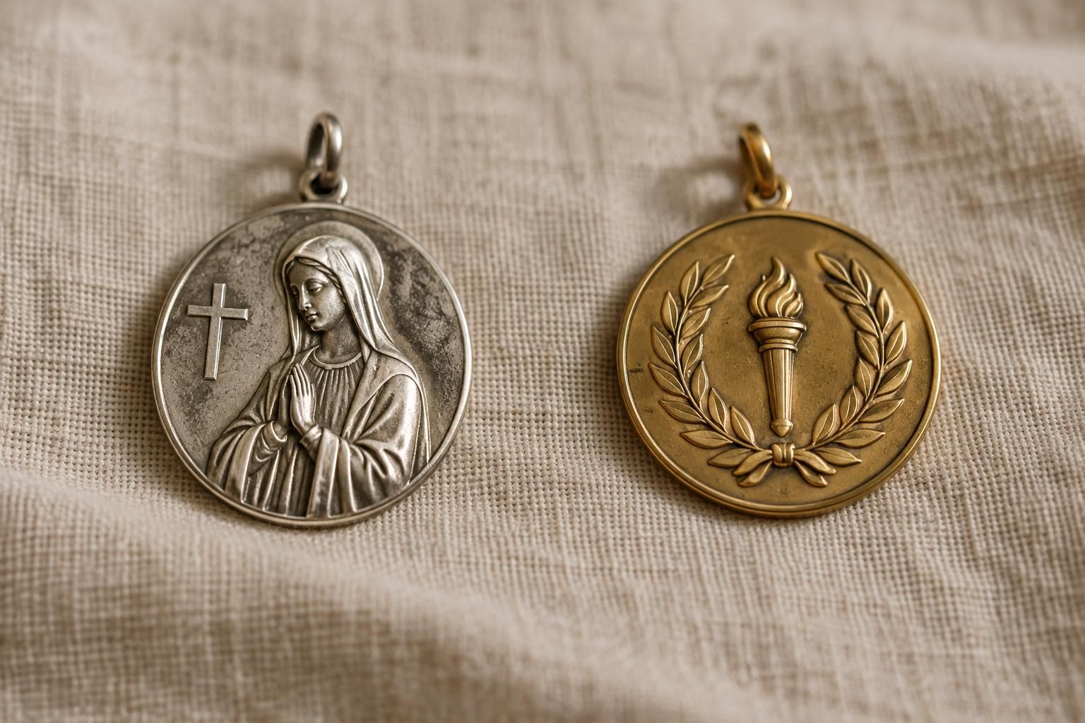 découvrez les différences entre une médaille religieuse et une médaille laïque : symboles, significations et occasions de les offrir.